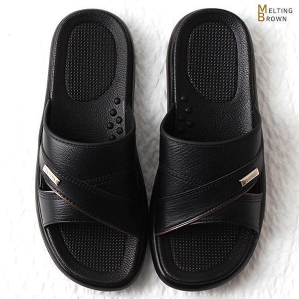 男性オフィススリッパ背が高くなるスリッパ男性スリッパ OF02