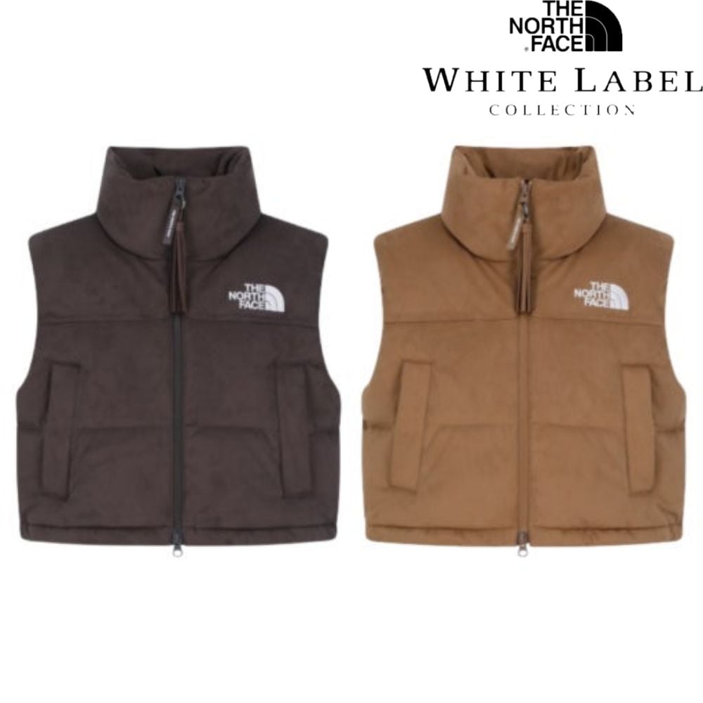 【韓国限定モデル】 WHITE LABEL/WS SUEDE NUPTSE ダウンベスト(RDS)/NV1DR82