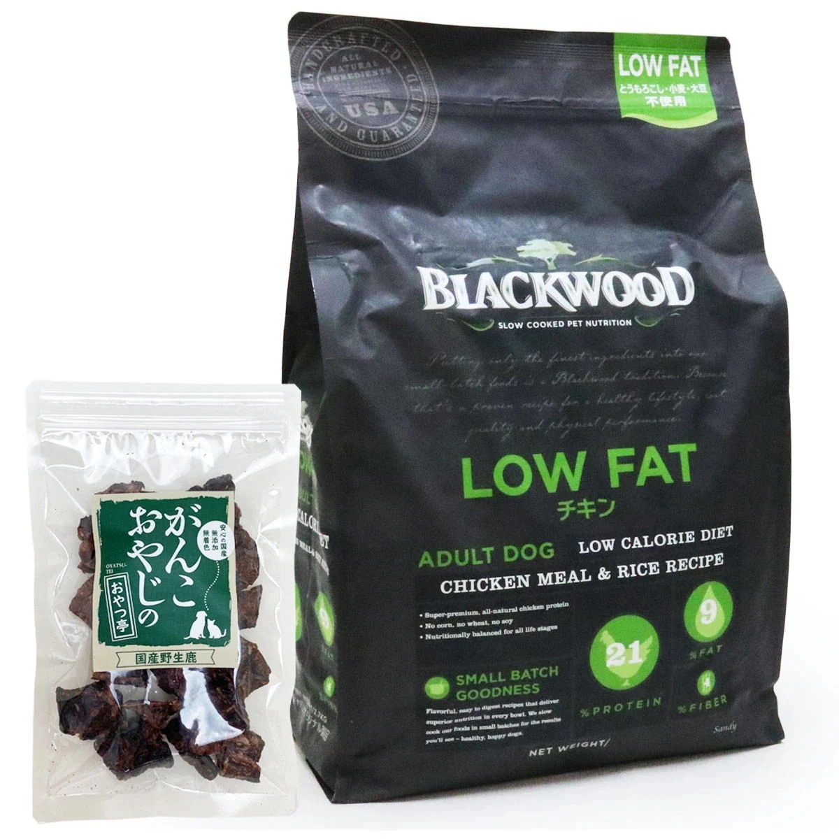 ドッグフード ロウファット チキン 20kg【国産鹿ラング15g付き】