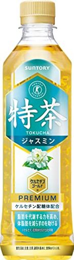 [トクホ]サントリー 伊右衛門 特茶 ジャスミン お茶 500ML24本