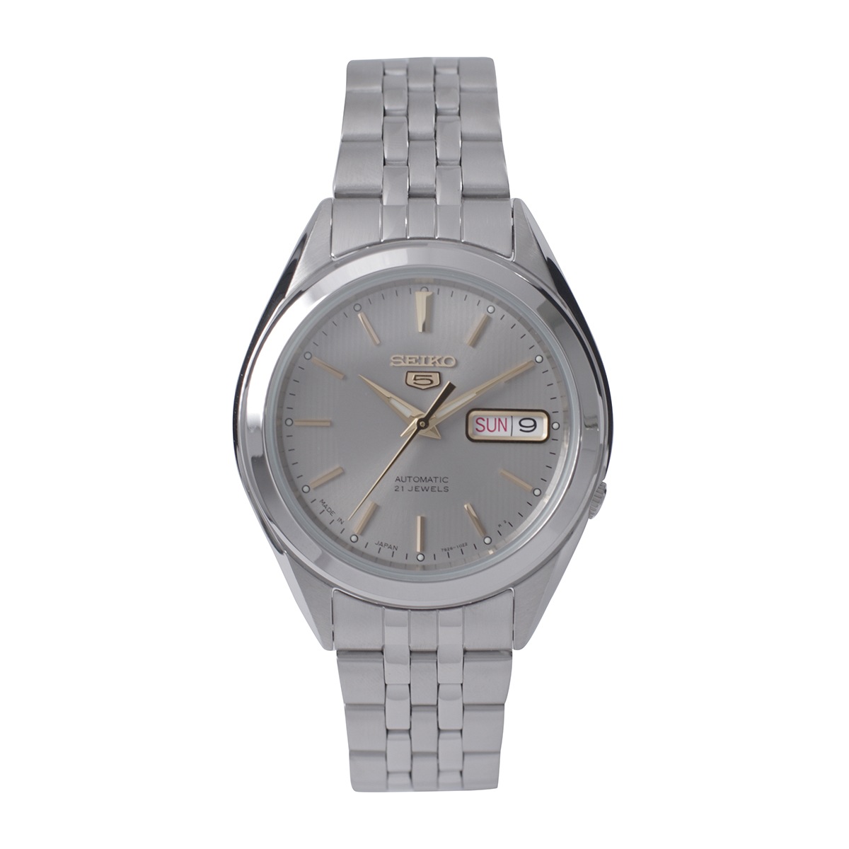機械式 自動巻き グレー 海外モデル 日本製 メンズ SNKL19J1 腕時計
