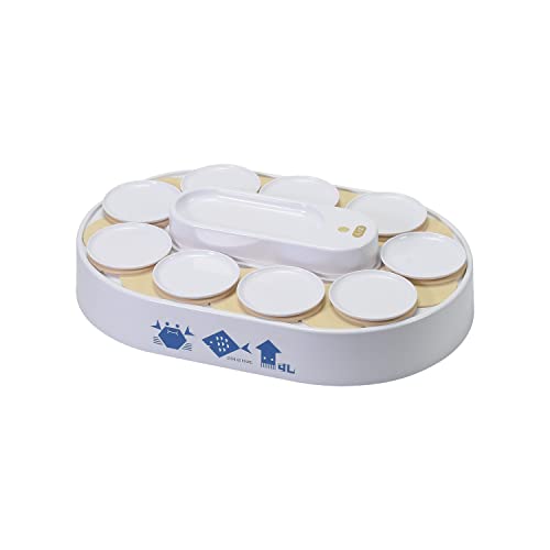 パール金属 回転寿司 すし 皿10枚付 寿司握り器付 電池式 お菓子 スイーツ キッズ 子供 ファミリー ホワイト おウチで楽しい D-6755 4,745円