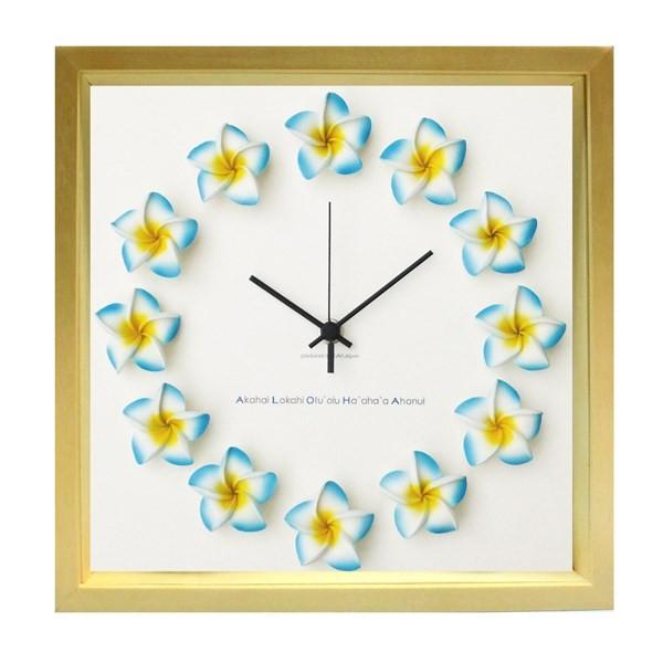 壁掛け時計 アートパネル おしゃれ ハワイ 南国リゾート