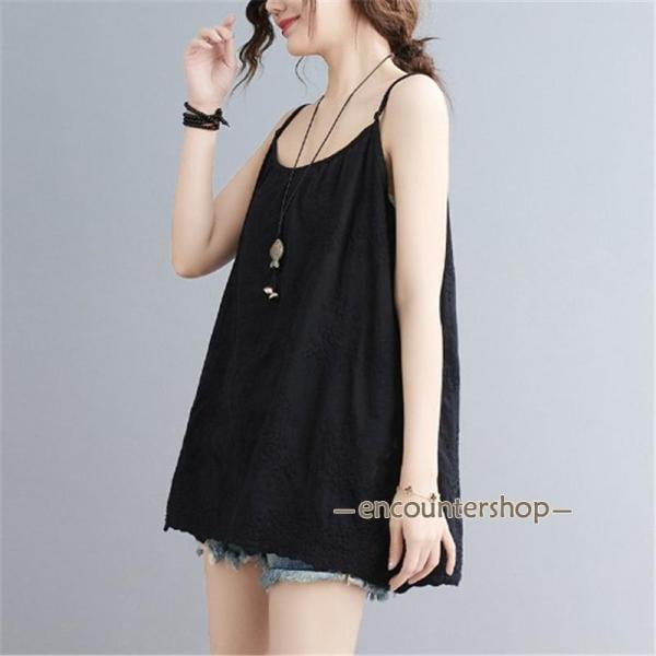 キャミソール インナー レディース 刺繍 花柄 レース タンクトップ 下着 ベーシック 肌着 おしゃれ 重ね着 袖なし 紫外線対策 シンプル 無地