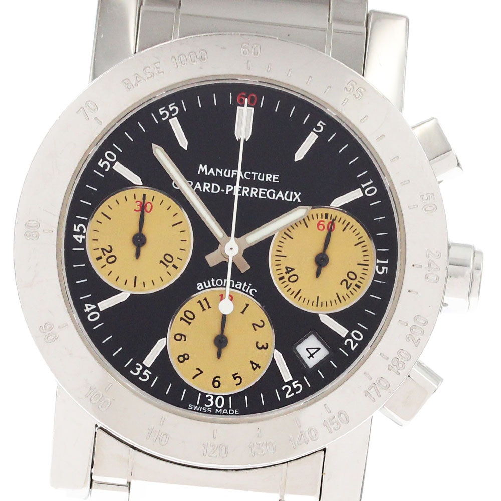 ジラール・ペルゴ GIRARD PERREGAUX GP7000 GP7000 クロノグラフ デイト 自動巻き メンズ _873305【中古】 146,150円