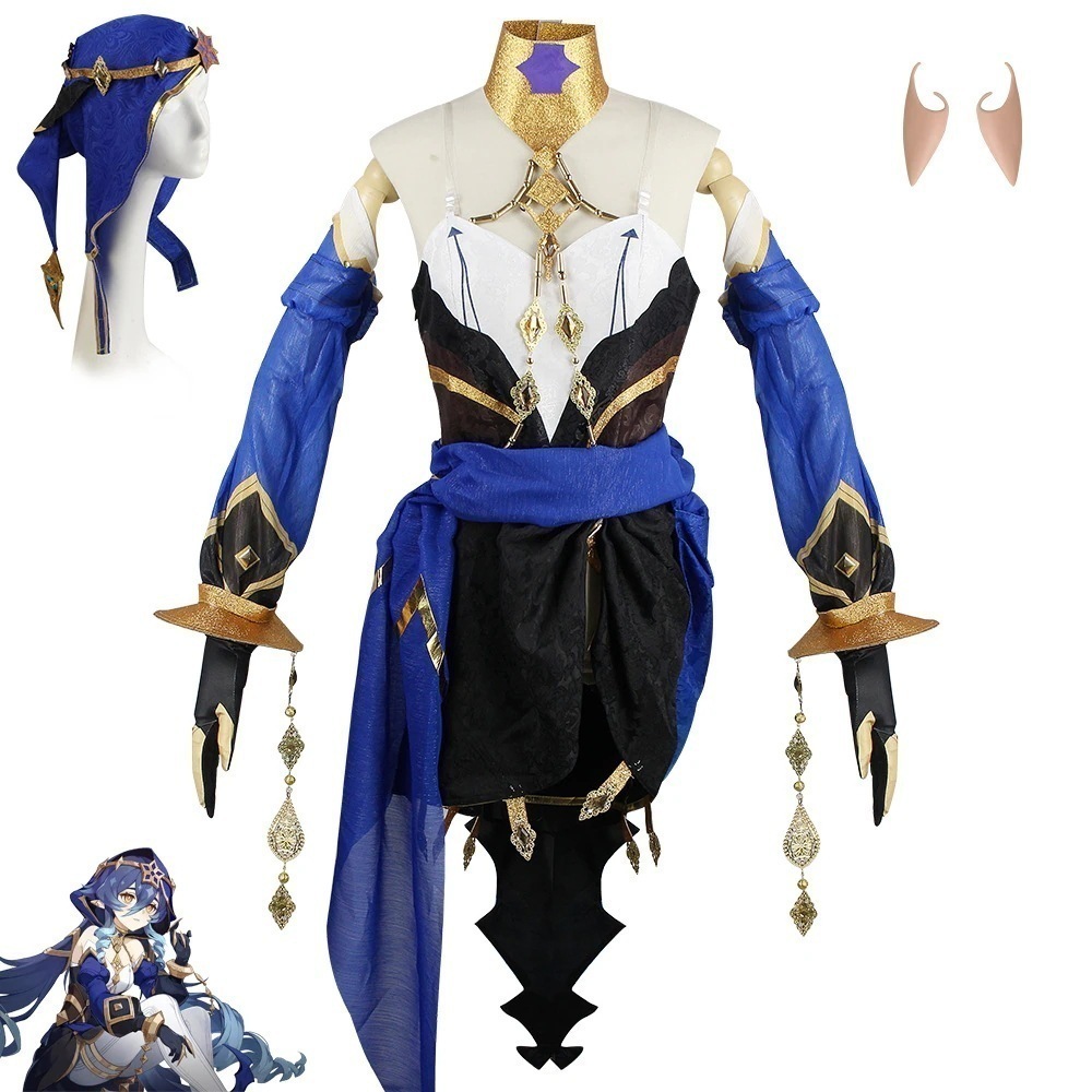 元神ライラcos服セットコスプレアニメキャラパフォーマンスライラcos服