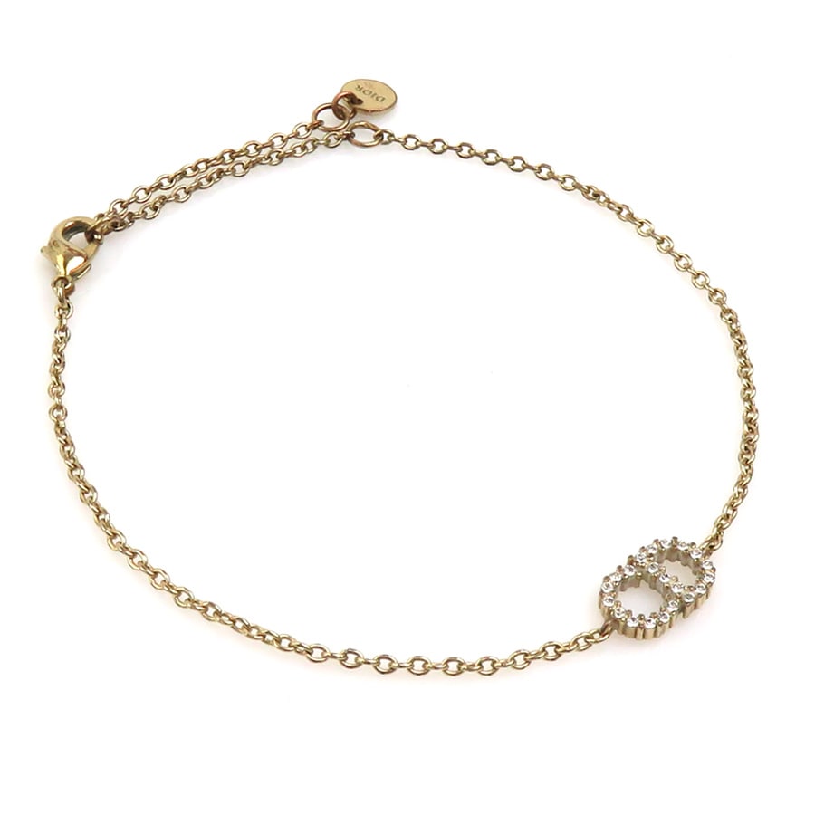 クリスチャンディオール Christian Dior ブレスレット メタル ゴールド レディース r10475j