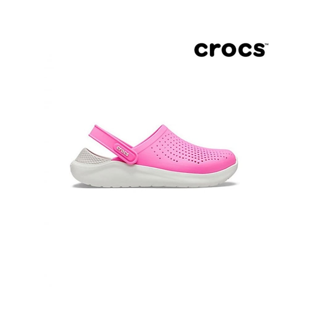 クロックスコモンライトライドクロッグピンク 204592-6QV