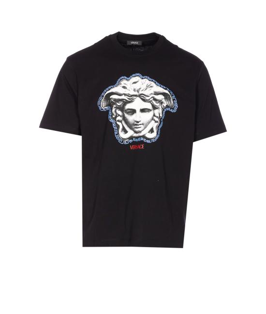 VERSACE Men T-Shirts 1013302 1A167531B000 Black