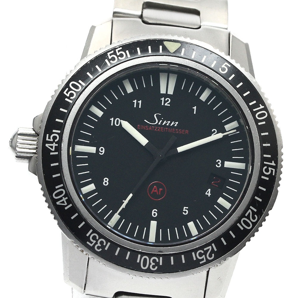 ジン Sinn 603.EZM3 デイト 自動巻き メンズ _886078【中古】