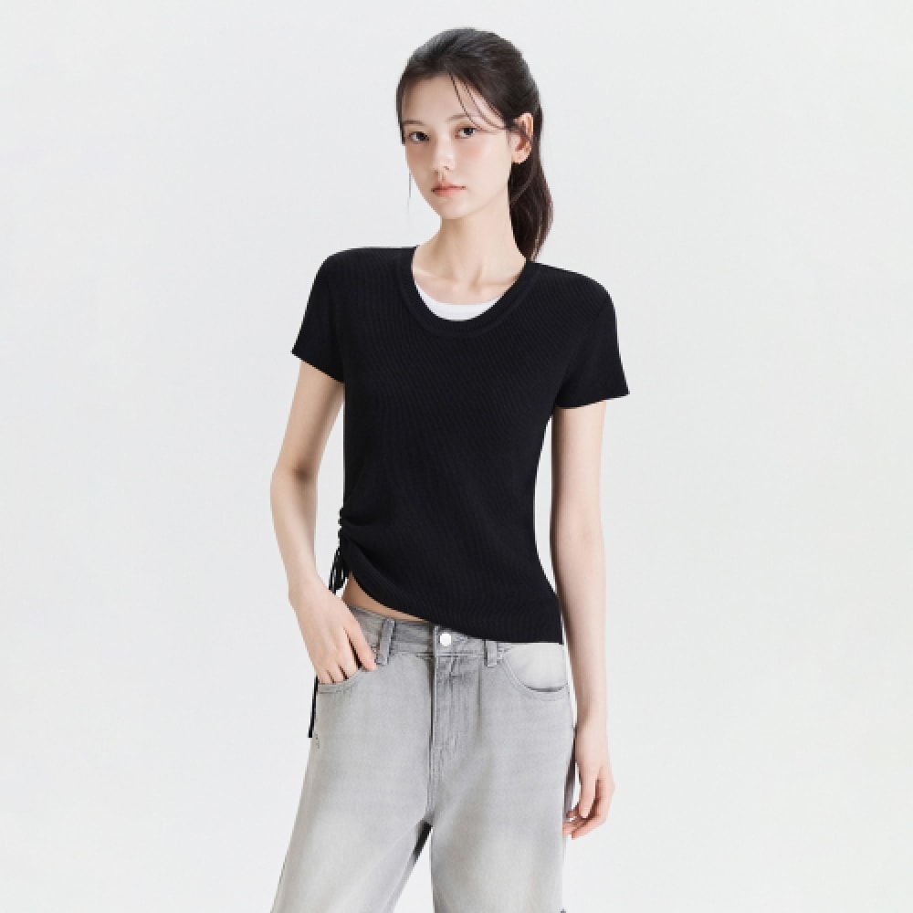 MIXXO サイドストリングレイヤードレッド KAF615T_MIWKAF78QT