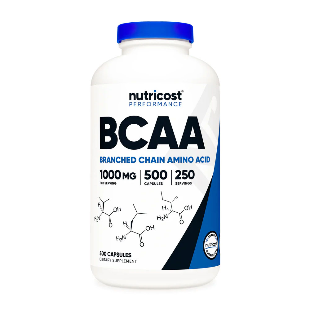 [USA] Nutricost ニュートリコストBCAA 1000MG カプセル 500錠
