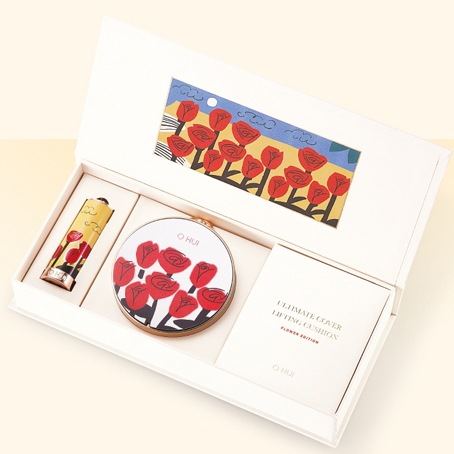 アルティメットカバーリフティングクッション15G+詰め替え15G+リップセット限定数量