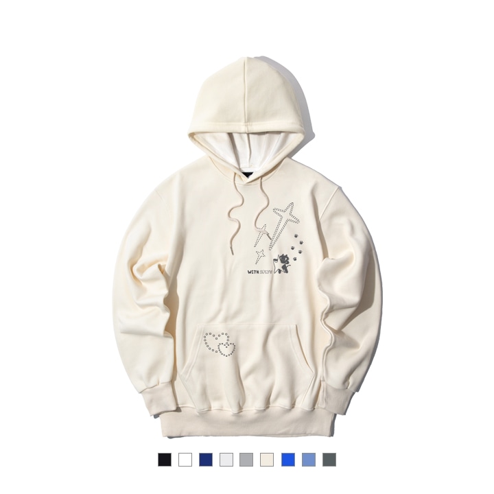 WALTS STELLA 起毛 フード Tシャツ HOODIE (GPH4-5SP174)