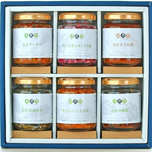 信州名産漬煮惣6個セット 冬ギフト 人気 売れ筋 母の日 遅れてごめんね 父の日 敬老の日 御中元 御歳暮 和風惣菜 おかず味噌 なめ茸 ザーサイ 野沢菜 佃煮 誕生日 内祝 御祝 御礼 お土産 贈り
