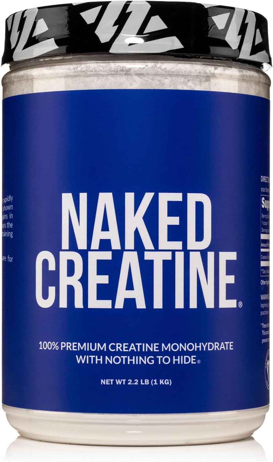NAKED Pure Micronized Creatine Monohydrate 200 Servings, 1,000g
