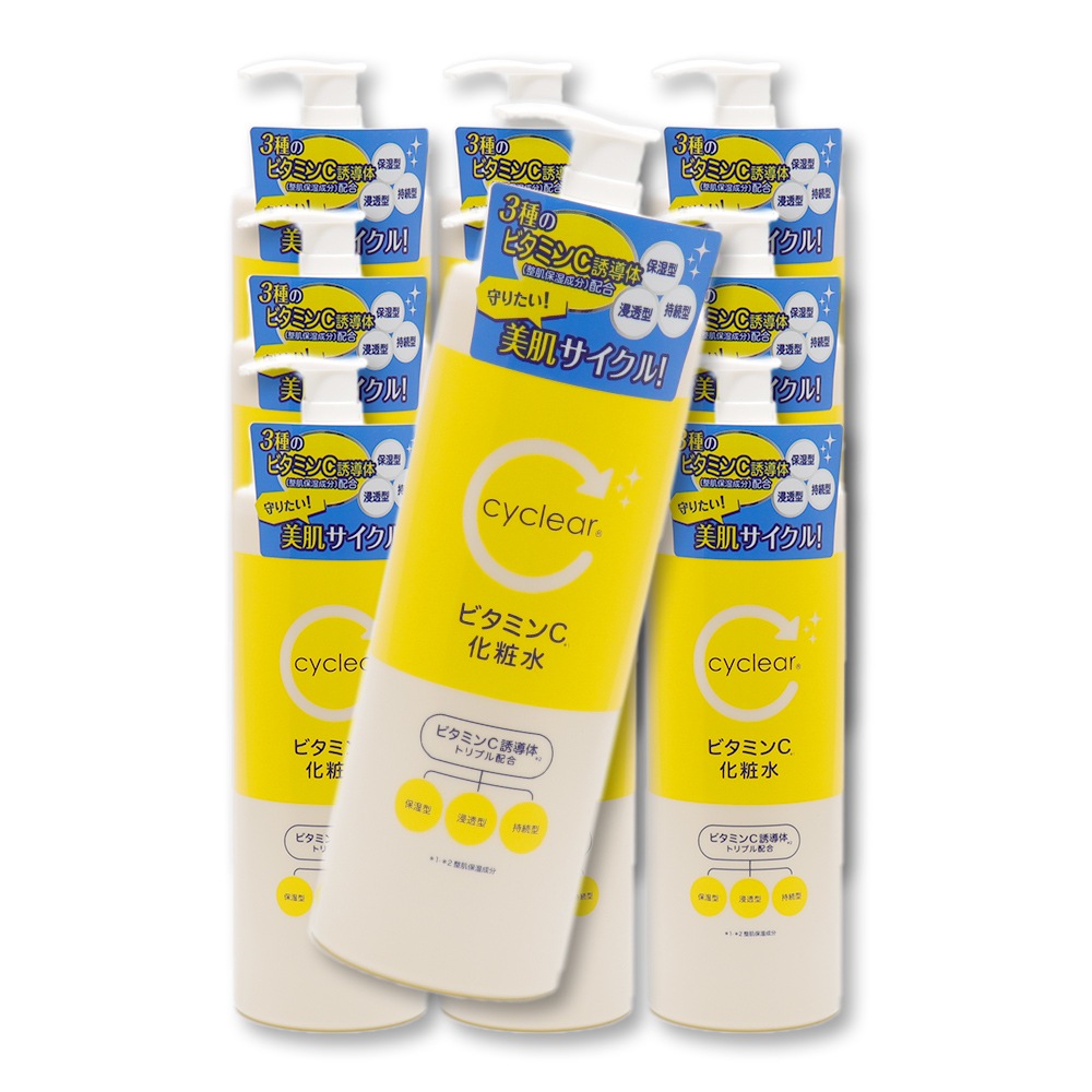 ビタミンC誘導体 化粧水 500ml 10個 ビタミンＣ 柑橘系の香り 毛穴ケア 日本製