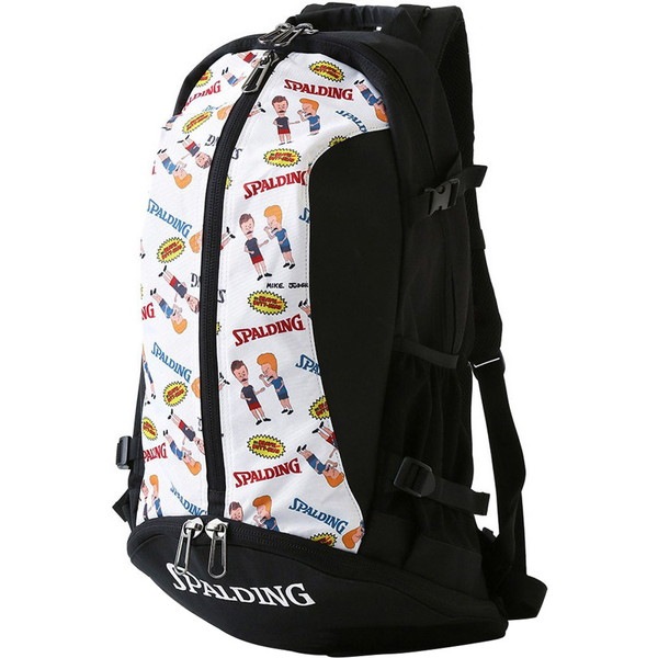 SPALDING スポルディング ケイジャー ビーバスアンドバッドヘッド 40-007BE バスケット バッグ 40007BE