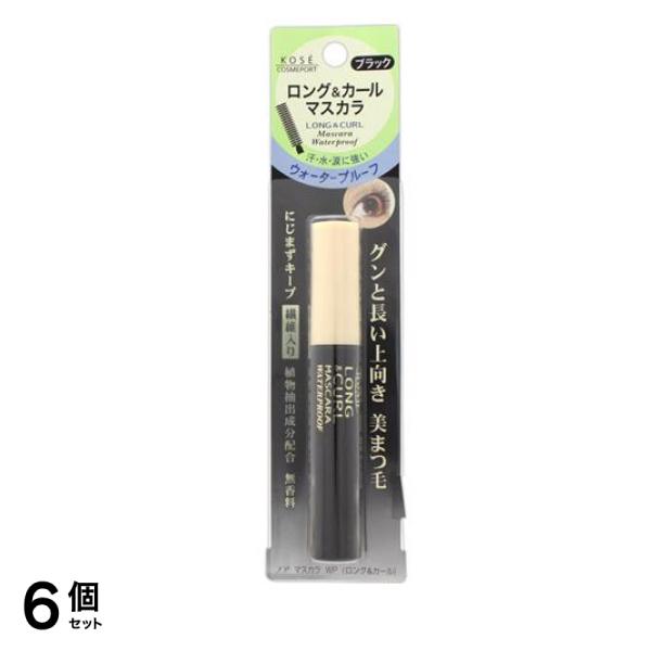 NOAH ノア マスカラWP(ロング&カール) ブラック 5.5g 6個セット