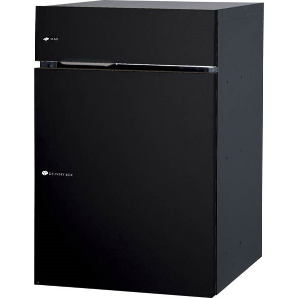 ユニソン 324012160 ヴィコ DB 100 ポスト有 右開 後出 マットブラック メーカー直送