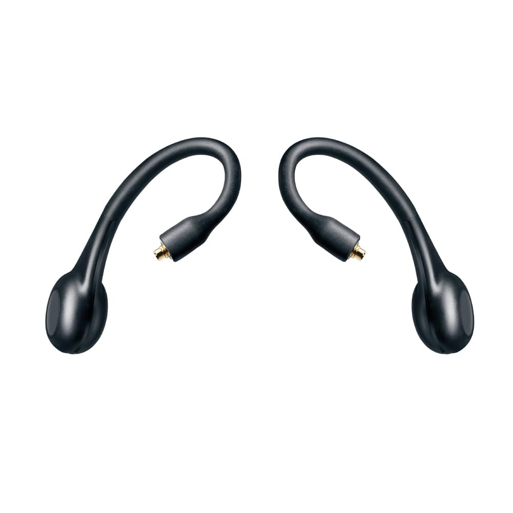 SHURE シュア RMCE-TW2 ブラック ワイヤレス・セキュアフィット・アダプター : ワイヤレスイヤホン変換 MMCX 耳掛け IPX4防滴 外音取り込み マイク付 Bluetooth 5.0