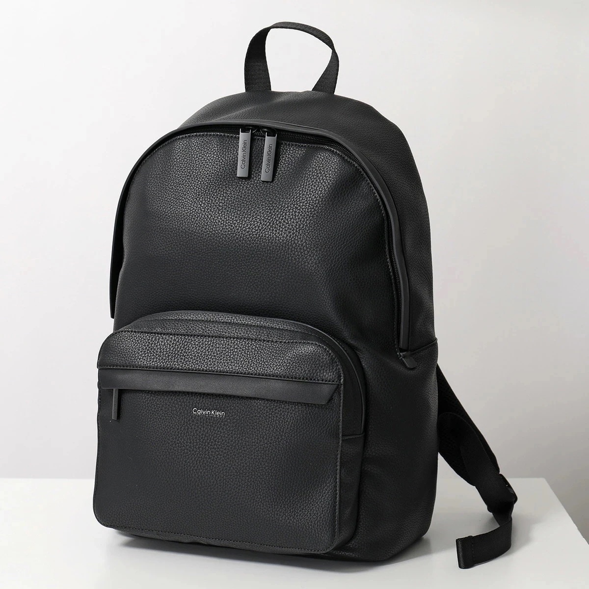 Calvin Klein カルバンクライン バックパック CK MUST ROUND BACKPACK マスト ラウンド LV04D3081G メンズ リュック 鞄 ロゴ UB1/Black