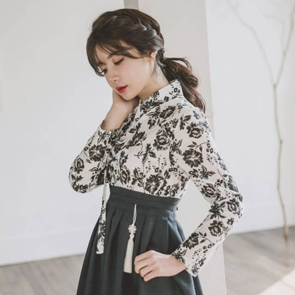 生活韓服セット 風結 低輪+ 青少年 ウエストスカート