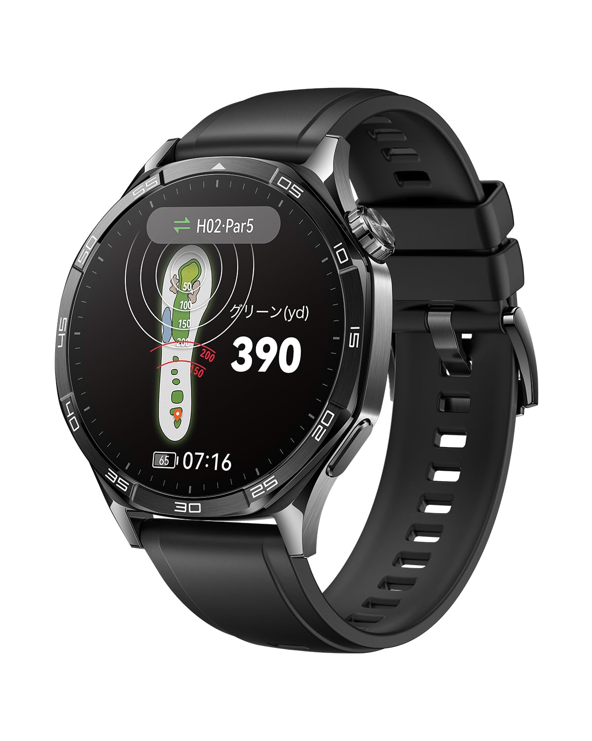 HUAWEI WATCH GT 5 46mm スマートウォッチ ゴルフナビ機能搭載 高精度GPS内蔵 高度なランニング体験 24時間健康管理 睡眠時呼吸乱れ検知 スポーツ用スマートウォッチ 最長14日