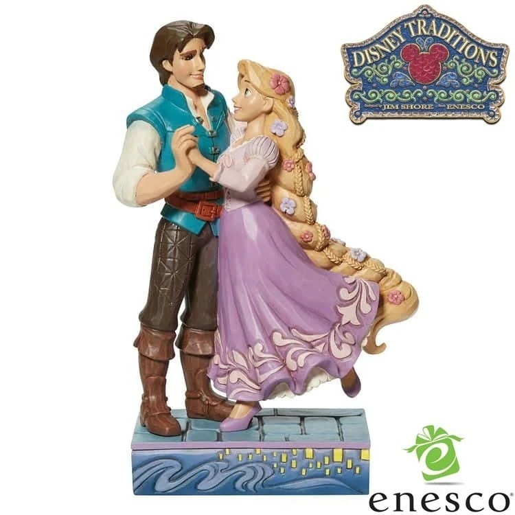 enesco(エネスコ) Disney Traditions ラプンツェル＆フリン LOVE ディズニー フィギュア コレクション 人気 ブランド ギフト クリスマス 贈り物 プレゼントに最適