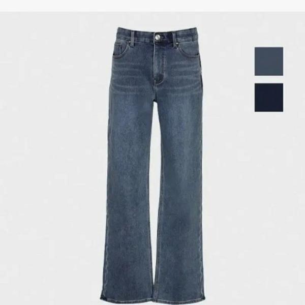 HC09 共用インバンド圧縮ボンディングルーズフィットジーンズ 冬の新作 インバンドボンディング起毛スパン (S42625514)