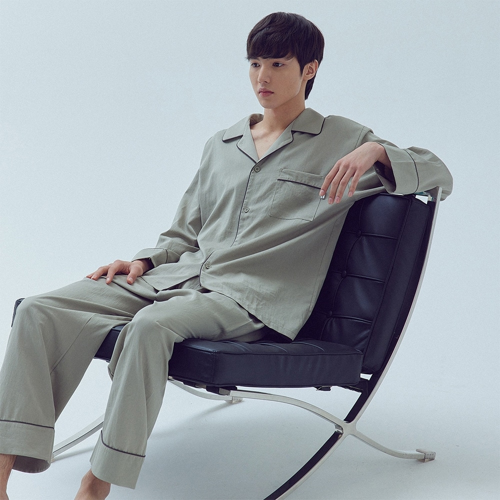 BALCONY 3551-BAFHP スミスパジャマ(M) Khaki