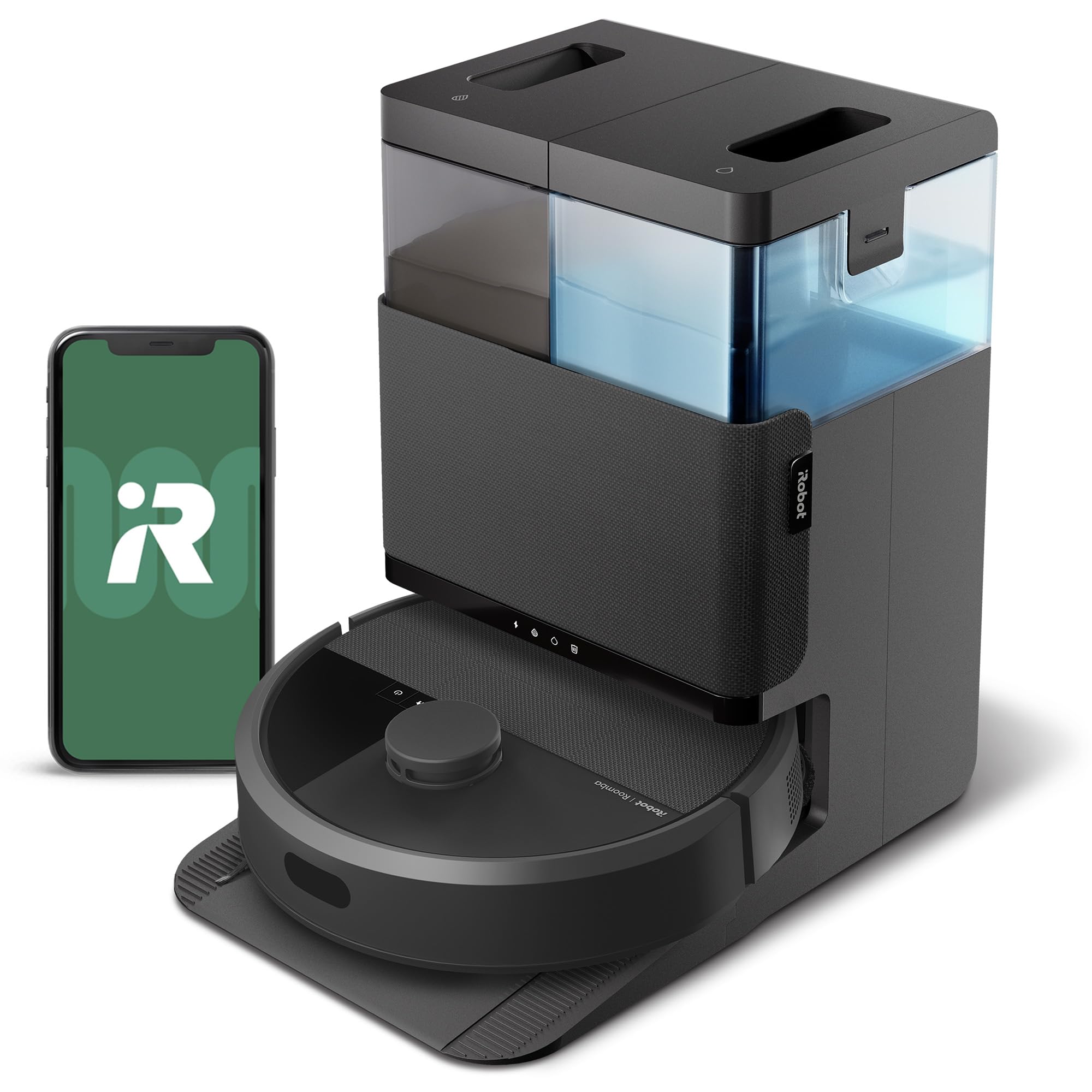 ルンバ(Roomba)Plus 405 Combo ロボット + AutoWash 充電ステーション (ロボット掃除機) iRobot【水拭き/両用/多機能充電ステーション搭載/自動ゴミ収集/モップの