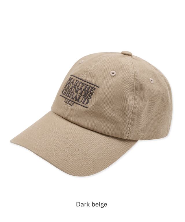 SMALL CLASSIC LOGO CAP[DARK BEIGE]