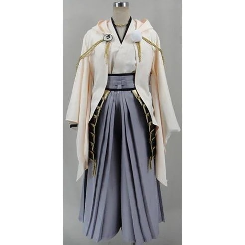 コスプレ ハロウィン 刀剣乱舞 鶴丸国永 コスチューム パーティー イベント コスプレ衣装s1870
