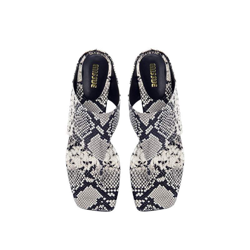 セクシー&モダンスタイルスリッパ[スネーク]