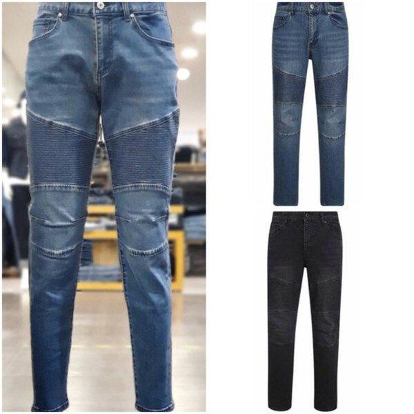 人気男性バイカーフィット BK/M ジーンズ_US