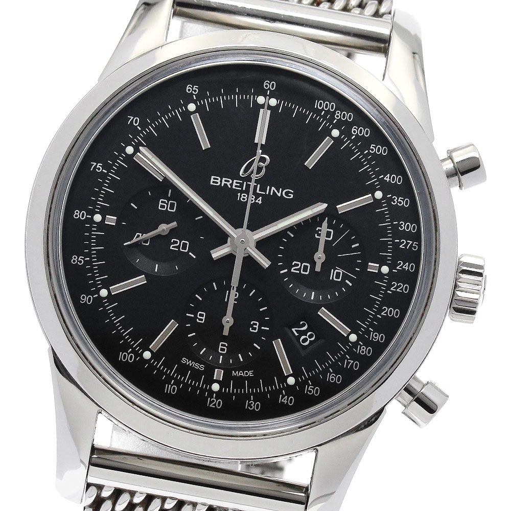 ブライトリング BREITLING AB0152 トランスオーシャン クロノグラフ デイト 自動巻き メンズ _883112【中古】