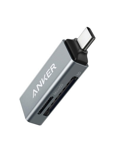 他サイト： Anker USB-C 2-in-1 カードリーダー【SDXC/SDHC/SD/MMC/RS-MMC/microSDXC/microSDHC/microSD/UHS-Iカード対応】の商品画像