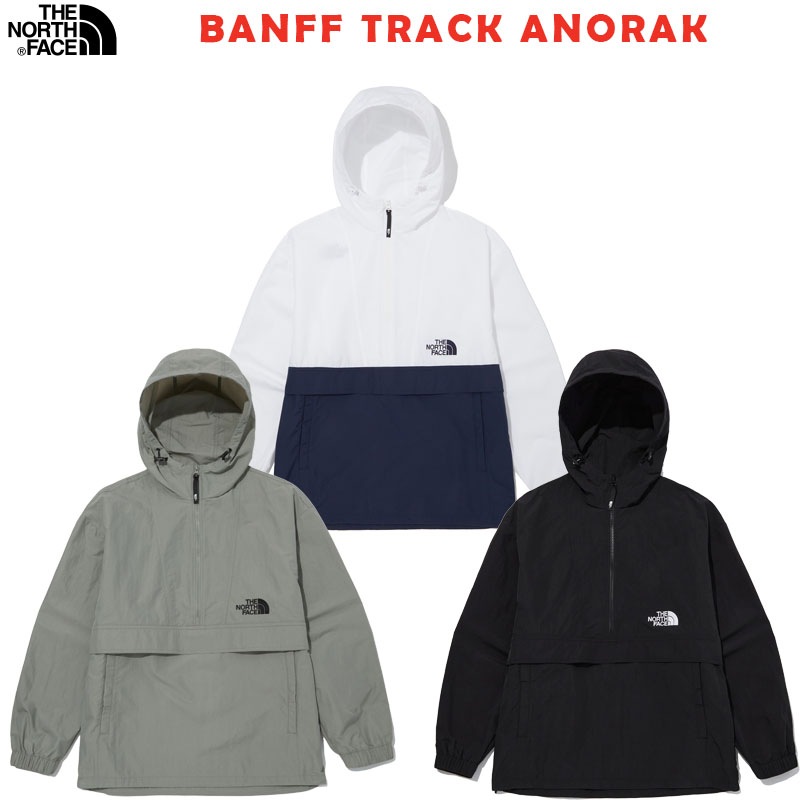 韓国正規品保証 関税負担なし NA3BN04A BANFF TRACK ANORAKデイリー 基本 着装 男子 女子 人気 韓国 ファッション 男女共用 アウトドア