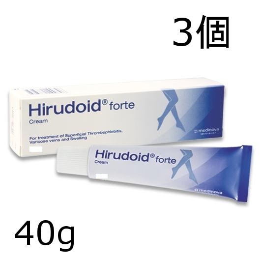 ヒルドイド フォルテ クリーム 保湿 乾燥肌対策 Hirudoid Forte 40g×3箱