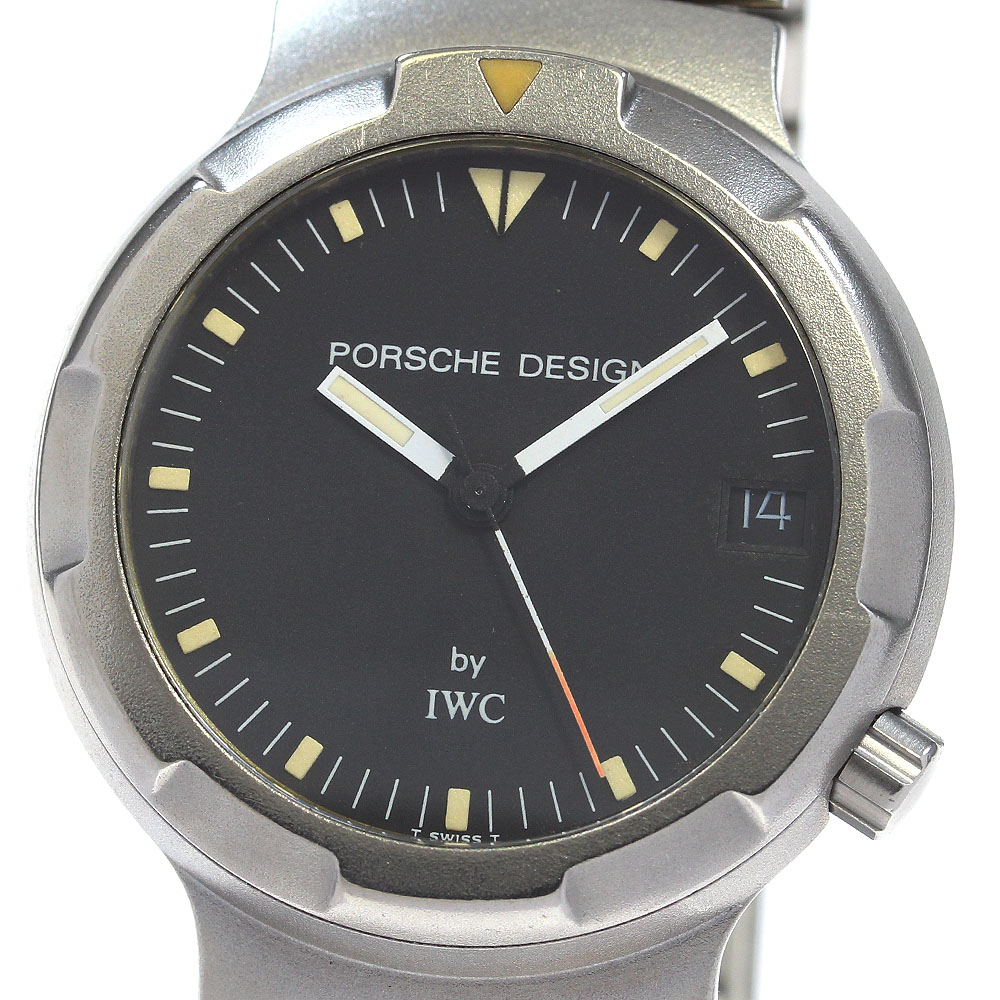 ジャンク ポルシェデザイン Porsche Design 3524 by IWC オーシャン500 デイト 自動巻き メンズ _819118【中古】
