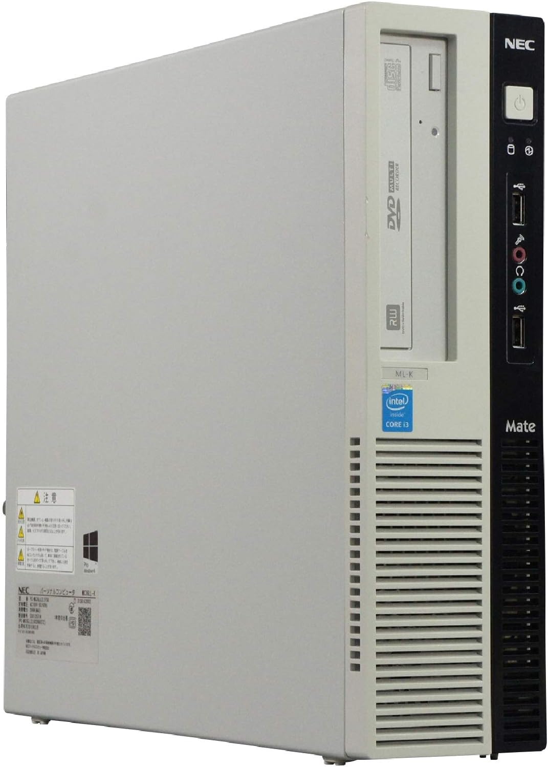 パソコン Windows10 デスクトップ MK36LL-K Core i3 4160 3.6GHz MEM:4GB HDD:500GB DVD-マルチ Win10Pro64Bit