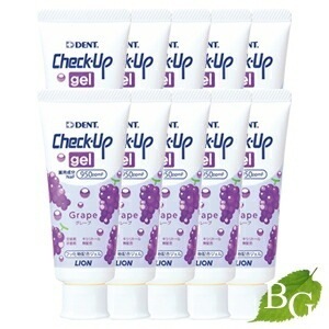 ライオン デント チェックアップジェル (グレープ) 60g 10本セット