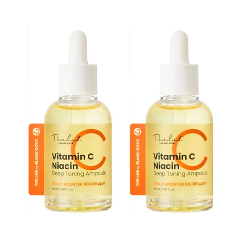 [1+1] ビタミンC・ナイアシン ディープトーニングアンプル 50ml+50ml / 韓国コスメ