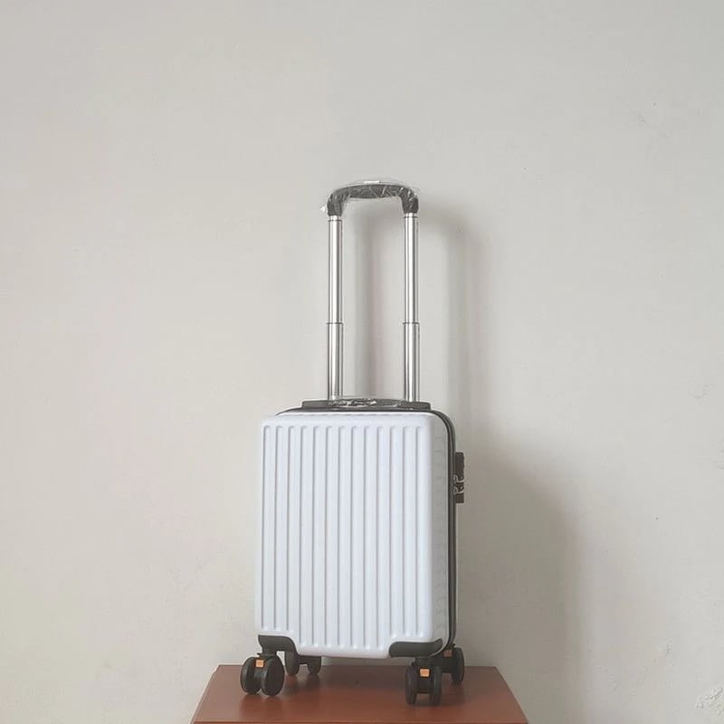 203040 春秋航空 14 インチ 機内持ち込み手荷物 小型軽量スーツケース 16 旅行パスワード レザースーツケース