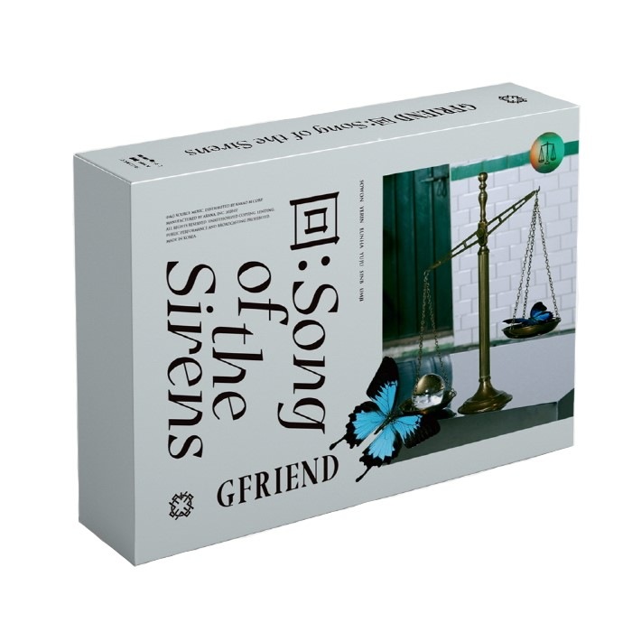 （TF012）のガールフレンド - 回：SONG OF THE SIRENSバージョンランダム発送/ K-POP /韓国の発送