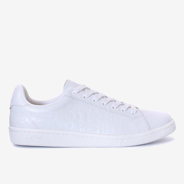 FRED PERRY_ 男女エンボススニーカーB721 ディボスド ブランデッド レザー SFPU2336323-200