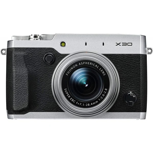 【中古】フジフィルム FUJIFILM X30 シルバー FX-X30 S SDカード付き