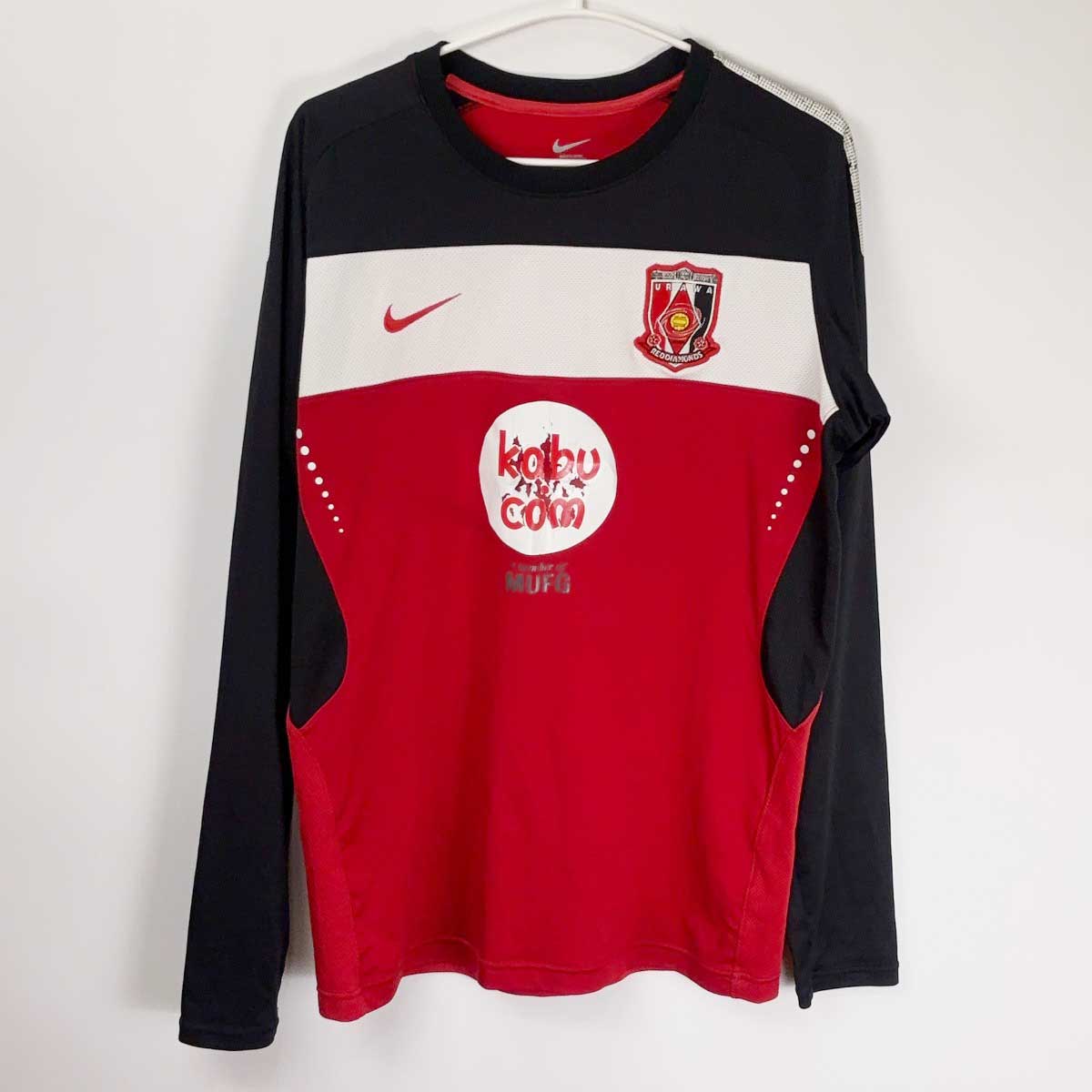 【中古】ナイキ 浦和レッズ 選手支給品 長袖シャツ トレーニングウェア L NIKE