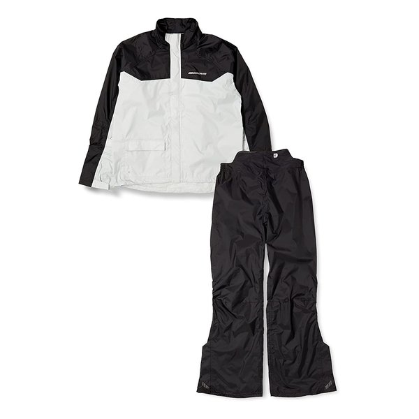 YAR30 CYBER TEX2 ダブルガード レインスーツ シルバー 3Lサイズ ヤ90792R056300